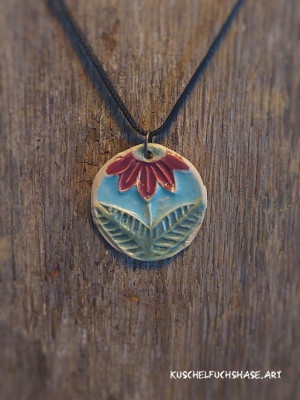 Anhänger 0074 - Hjertblom - Herzblüte