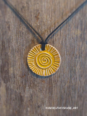 Anhänger 0109 - Solhjarta - Sonnenherz